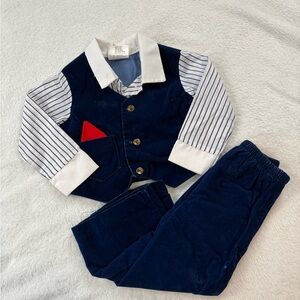 Sears Blue and White Garment